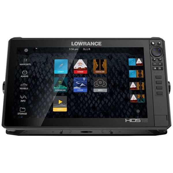 Lowrance, Sondeur Lowrance HDS 16 LIVE avec imagerie active 3-en-1 (ROW)