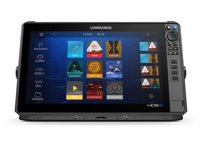 Lowrance, Sondeur Lowrance HDS 16 Pro avec Active Imaging HD 3-en-1 (ROW)