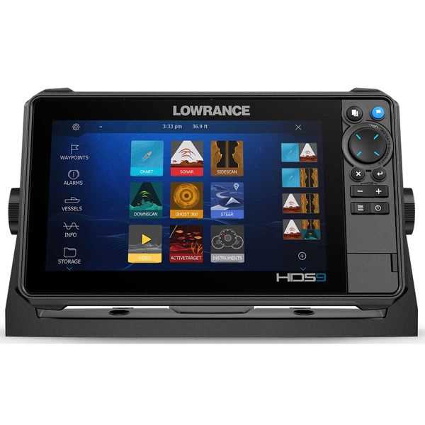 Lowrance, Sondeur Lowrance HDS 9 Pro avec Active Imaging HD 3-en-1 (ROW)