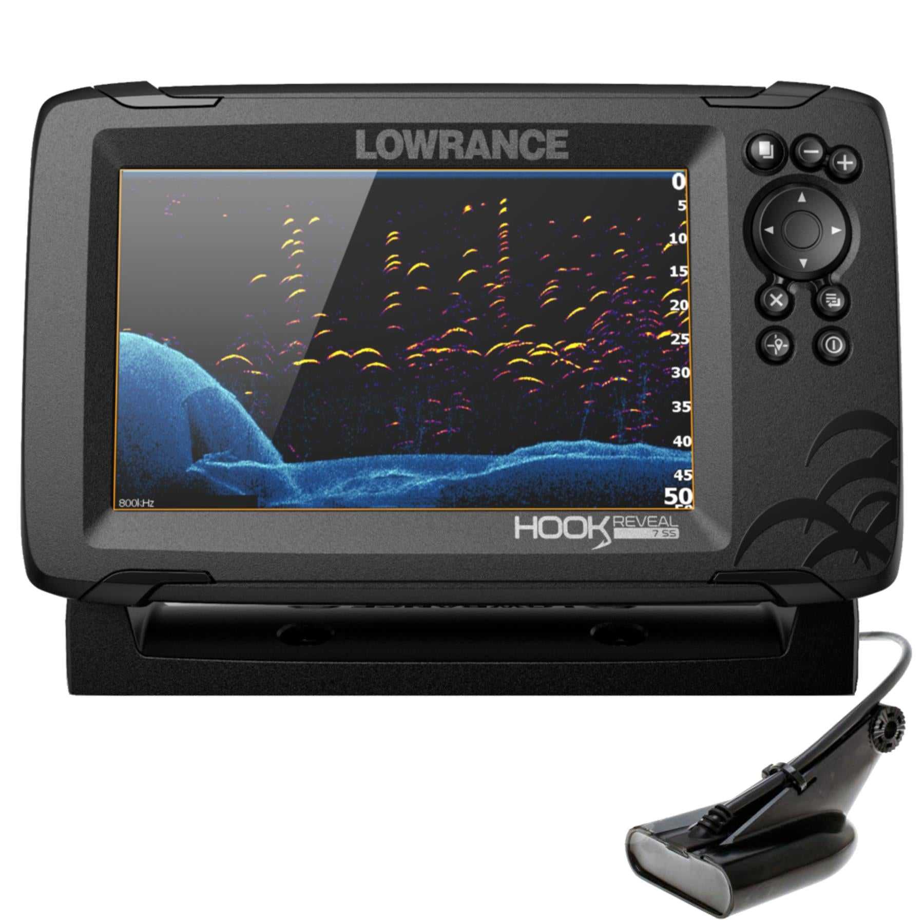 Lowrance, Sondeur Lowrance HOOK Reveal 7" avec transducteur 50/200 HDI ROW