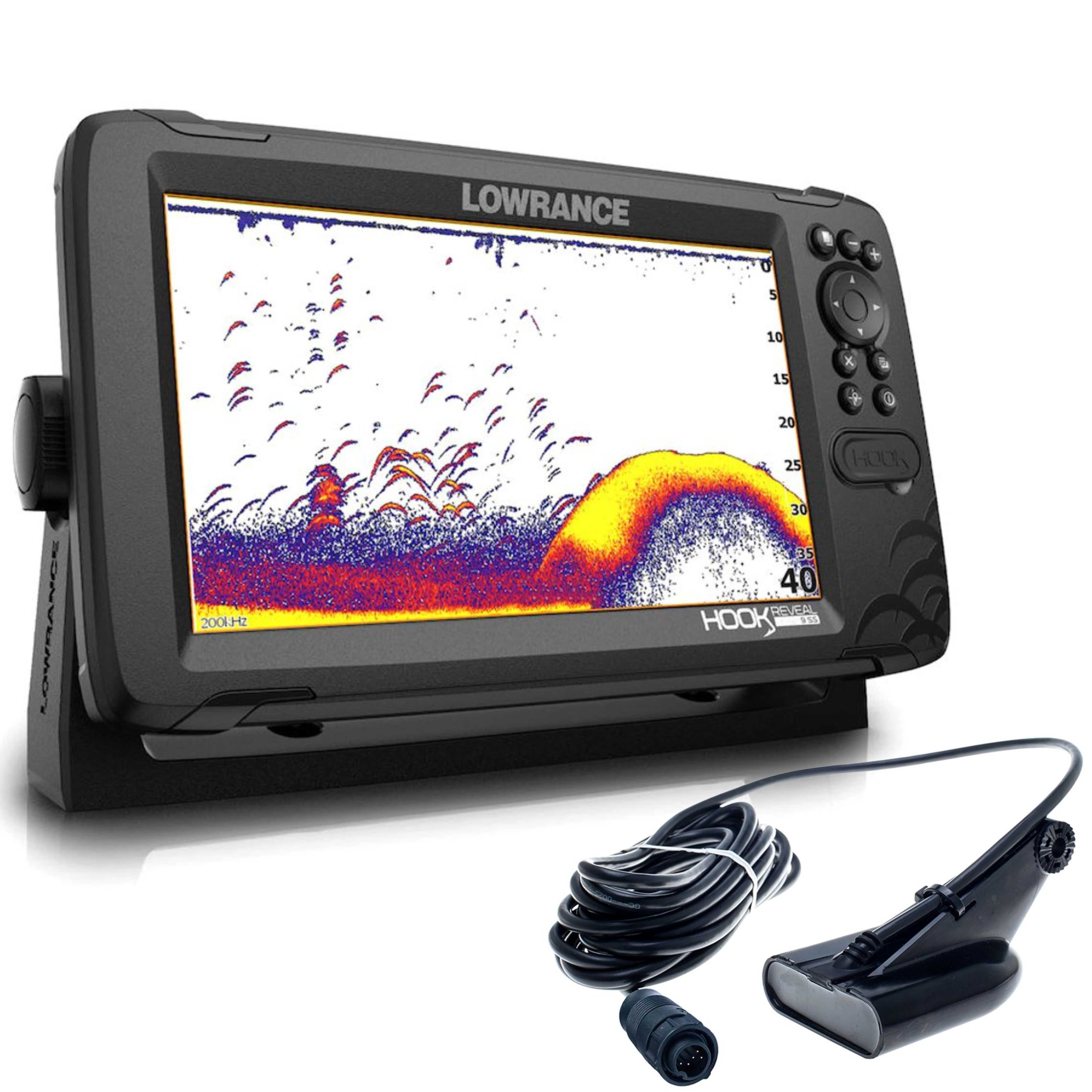 Lowrance, Sondeur Lowrance HOOK Reveal 9" avec transducteur 50/200 HDI ROW