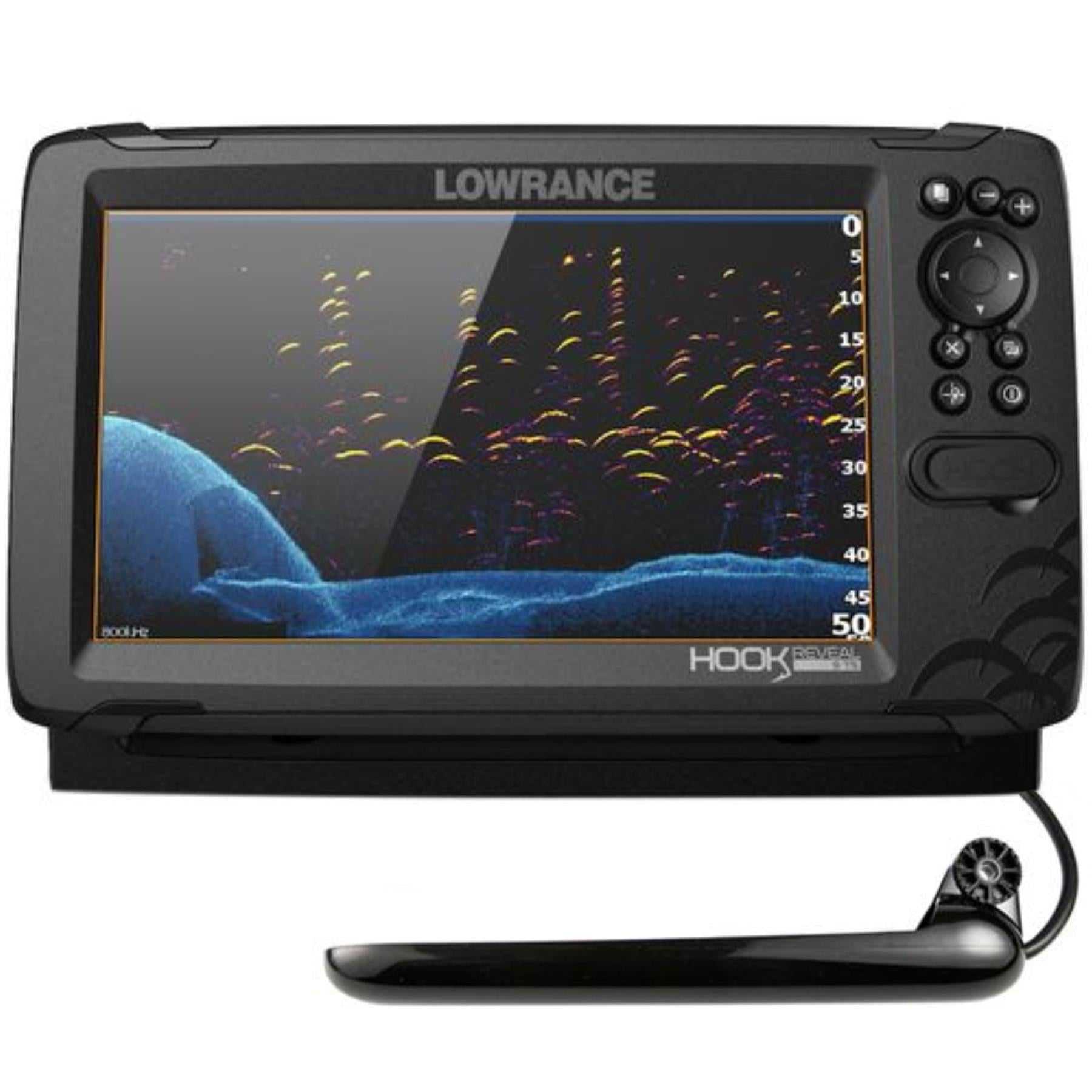 Lowrance, Sondeur Lowrance HOOK Reveal 9" avec transducteur Tripleshot ROW